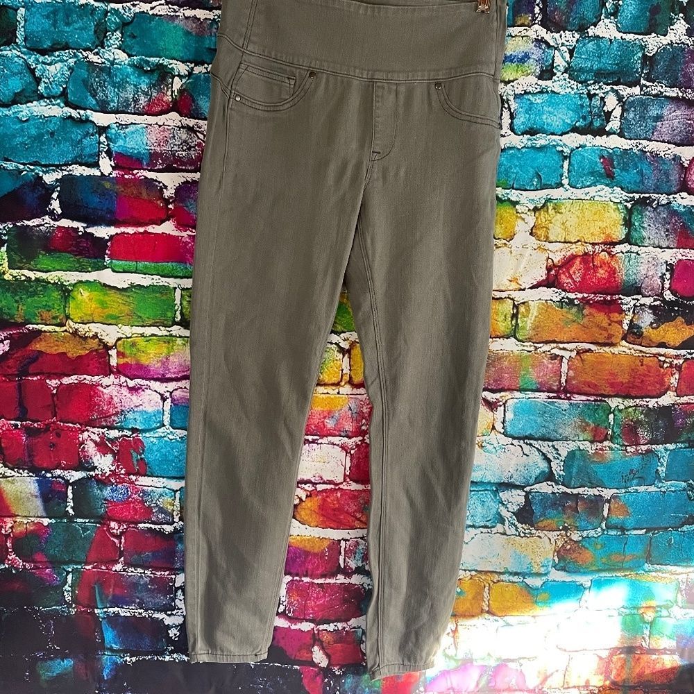 SPANX Jeggings with Elastic Waistband and Stretch Fabric